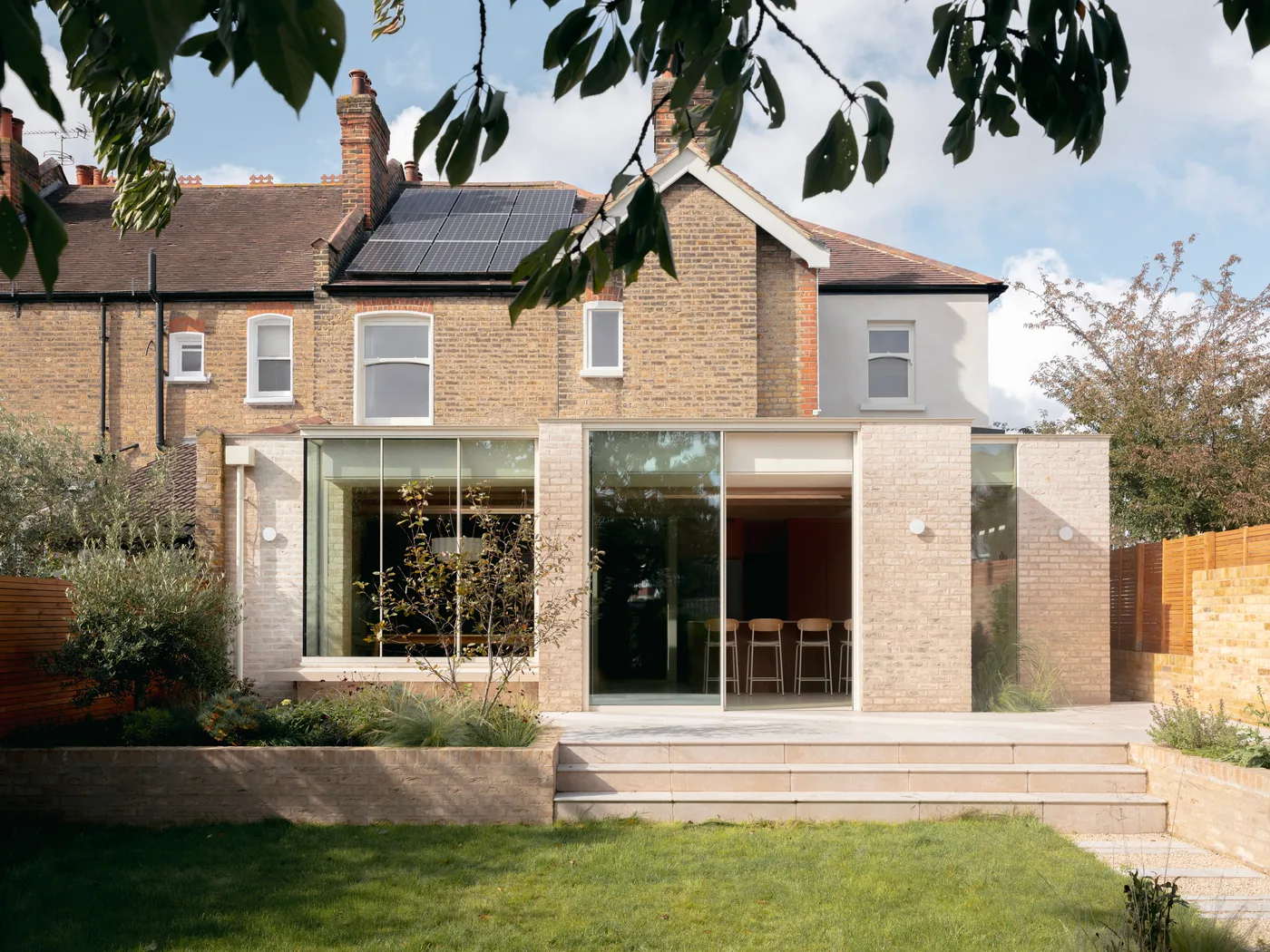 Belgrave Road sliding doors, sliding windows, rooflights project in London
