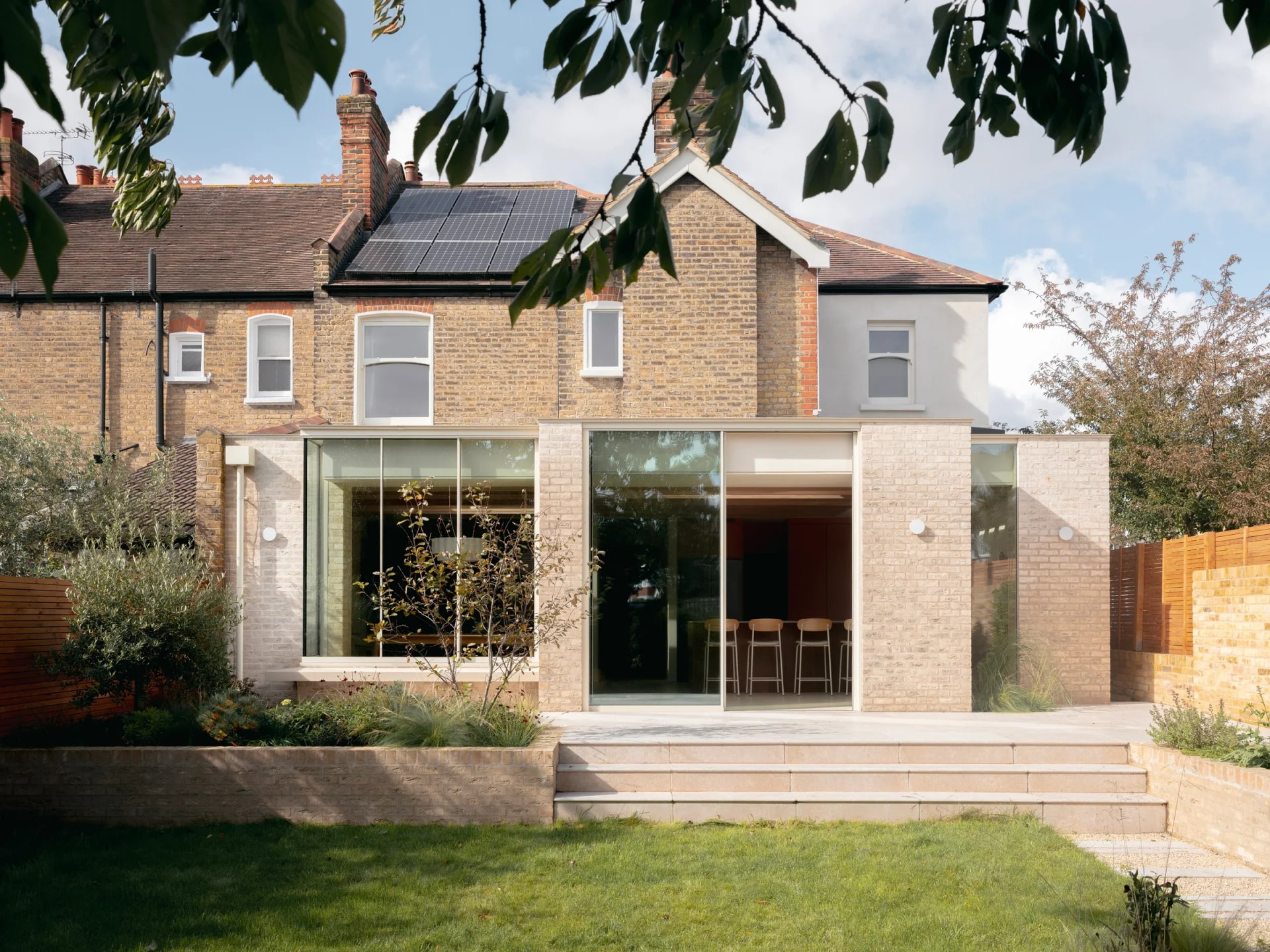Belgrave Road sliding doors, sliding windows, rooflights project in London